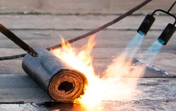Ashington End asphalt flat roofing repairs